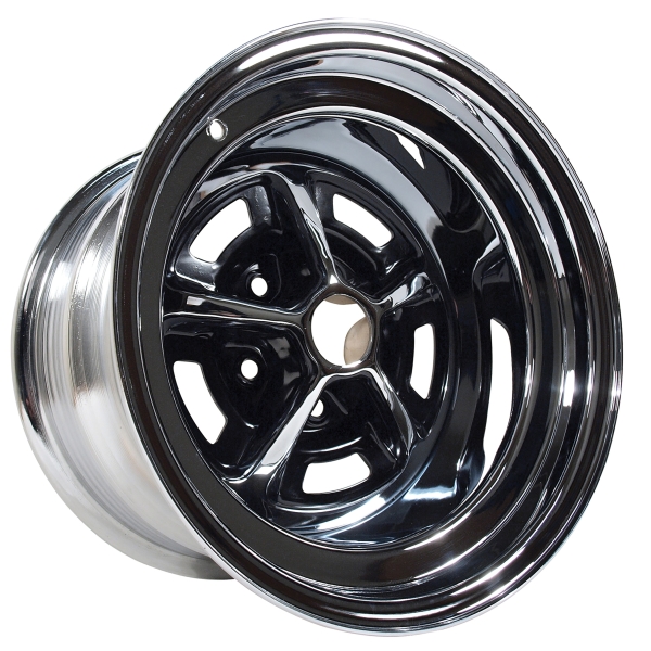 Magnum 500 15x10 Stahl 5x4.5 chrom/schwarz